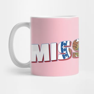 Missouri vintage style retro souvenir Mug